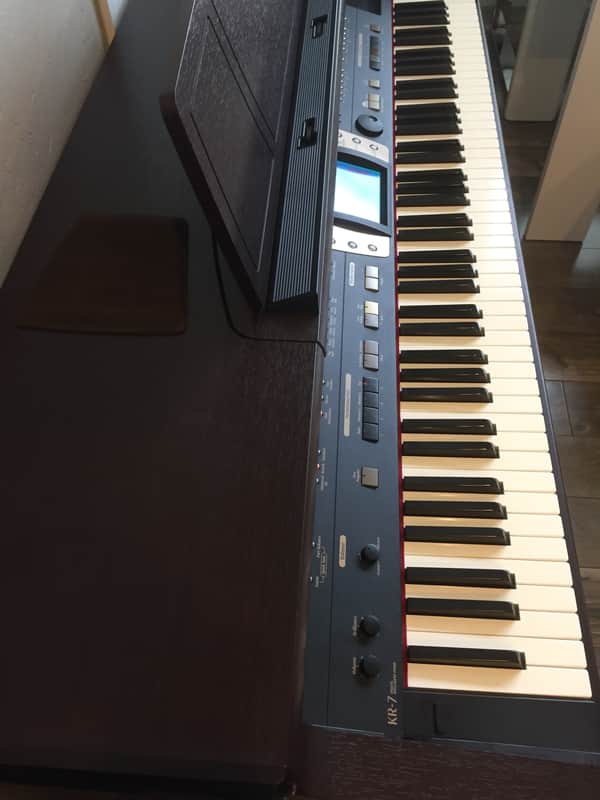 ROLAND KR-7 Digital Intelligent Piano Mahogany | Reverb
