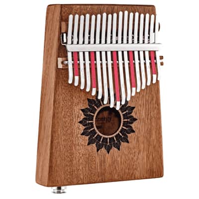 Meinl Sonic Energy Soundhole Pickup Kalimba C Major 17-Notes Mahogany image 2