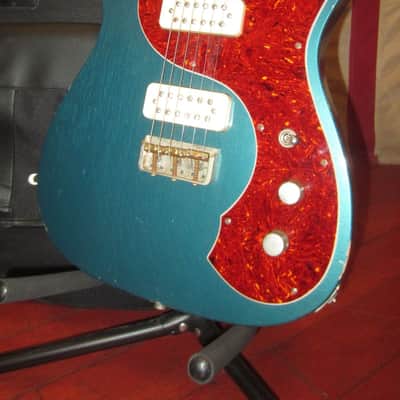 ~2021 Fano Oltere TC6 Ocean Turquoise w/ TV Jones pickups and Original Case image 1