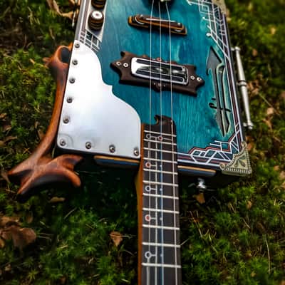 The Kingfisher - High Bird custom cigar box guitar image 18