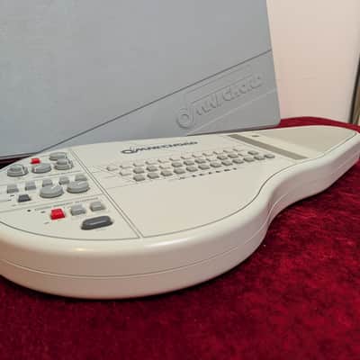 Vintage Suzuki Omnichord System Two Model OM-84 Synthesizer w/ Hard Case, Manual & Overlay 1984 - Ivory image 7