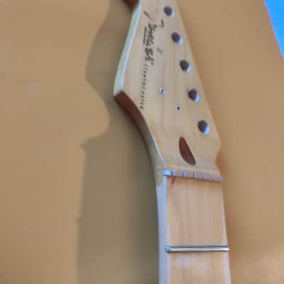Allparts Strat neck - Maple - reverse headstock, Custom shop relic finish - richie kotzen profile image 4