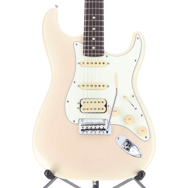 Fender Certified Pre-Owned Player II Stratocaster HSS, Rosewood Fingerboard, White Blonde (K10) (30905) image 1