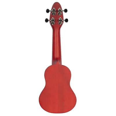 Ortega Guitars K1-RD  Keiki Sopranino Ukulele in Red image 2