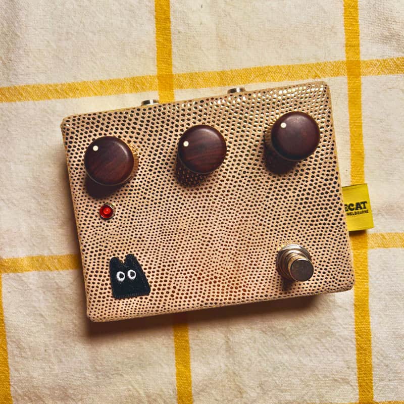 TONECAT BlankSlate Overdrive (Klon-style Drive) - Anniversary Gold Edition 2026 - Gold Leather image 1