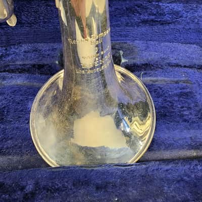 E-Benge Resno-Tempered Bell 3 Los Angeles Trumpet Silver Plated image 7