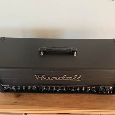 Randall RM100KH Kirk Hammett Signature MTS Series 3-Channel 100-Watt Modular Tube Guitar Amp Head 2010s - Black image 10