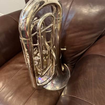 Yamaha YEP-321S Intermediate 4-Valve Euphonium 2010s - Silver-Plated image 8