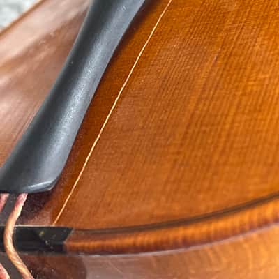 Unbranded 3/4 Antonio Stradivarius faciebat Cremona 1713 West Germany + Case 1950s-1960s image 16