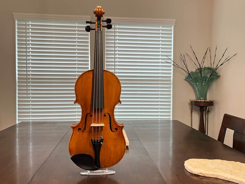 Sound sample - demo -Professional level Bench / Scratch made 4/4 full size violin # 63 made by Ivan of Bonev Violins image 1