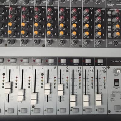 Mackie Onyx 1620 16-Channel Analog Mixer 2003 - 2009 - Black image 6