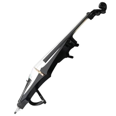US Full Size 4/4 Electric Cello – Black Piano Finish | Z-Style Design | Complete Set image 3