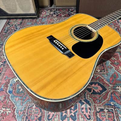 70's K Country Brazilian Rosewood by Kasuga D-350C X-Braced image 25