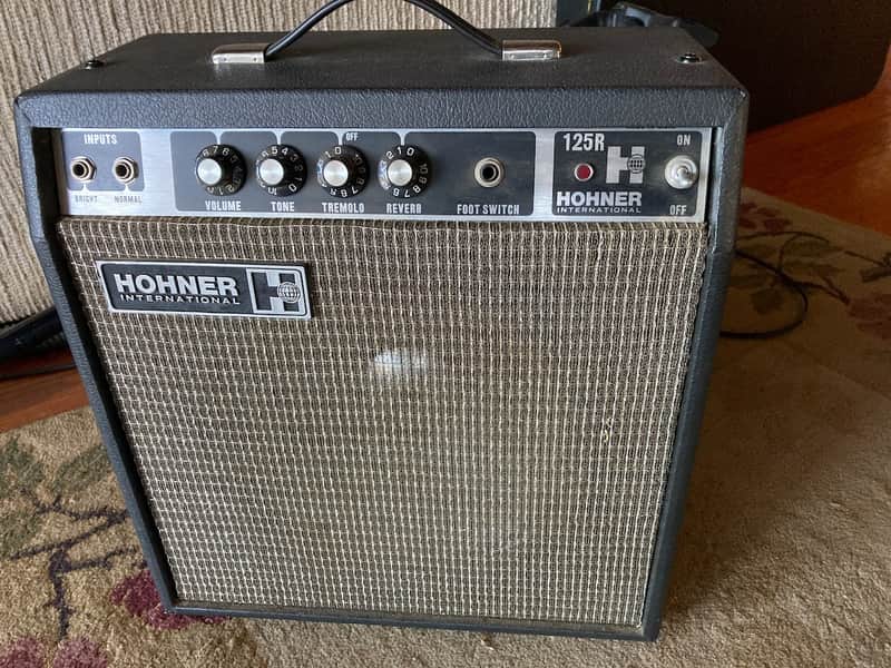 Hohner 125R 25 Watt 1x12 Guitar Amp 70s Super cool tremolo amplifier image 1