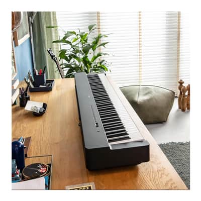 Yamaha P-225B 88-Key Deluxe Digital Piano with Stand and Bench Bundle image 6