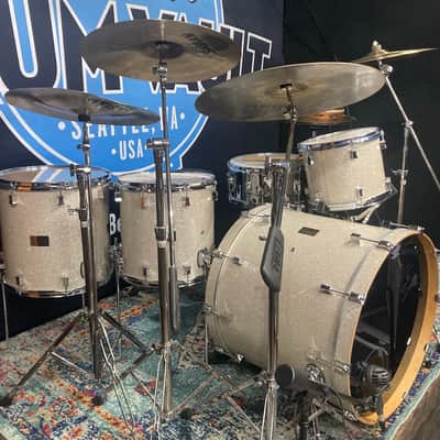 Frank Ferrer's Guns N Roses Chinese Democracy Tour, Pork Pie USA Maple Drum Set, 26",18",16",12" Plus Tour Artifacts. Signed! Authenticated! 2009 image 1