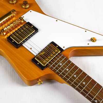Epiphone '58 Korina Explorer Left-Handed (DEMO, Neck Repair)- Aged Natural image 6