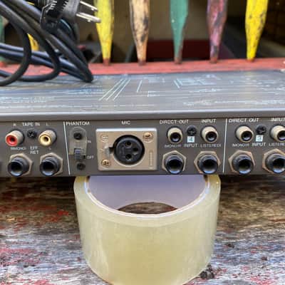 TOA D-3 compact 1U rack-mount 4-channel stereo electronic music mixer image 10