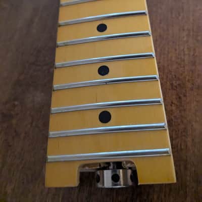 22, Spokewheel truss rod Vintage Tint Maple Guitar neck replacement DIY image 5