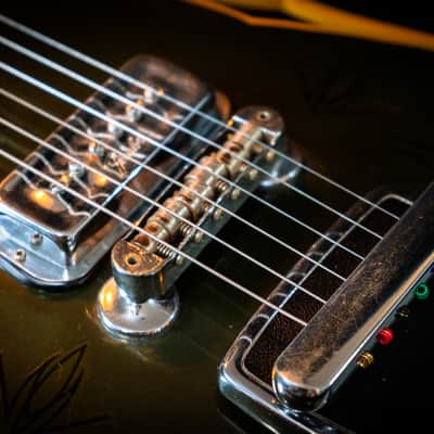 Fender Coronado II with Tremolo, Rosewood Fretboard 1967 - Extremly Rare Custom Color Charcoal Frost image 10