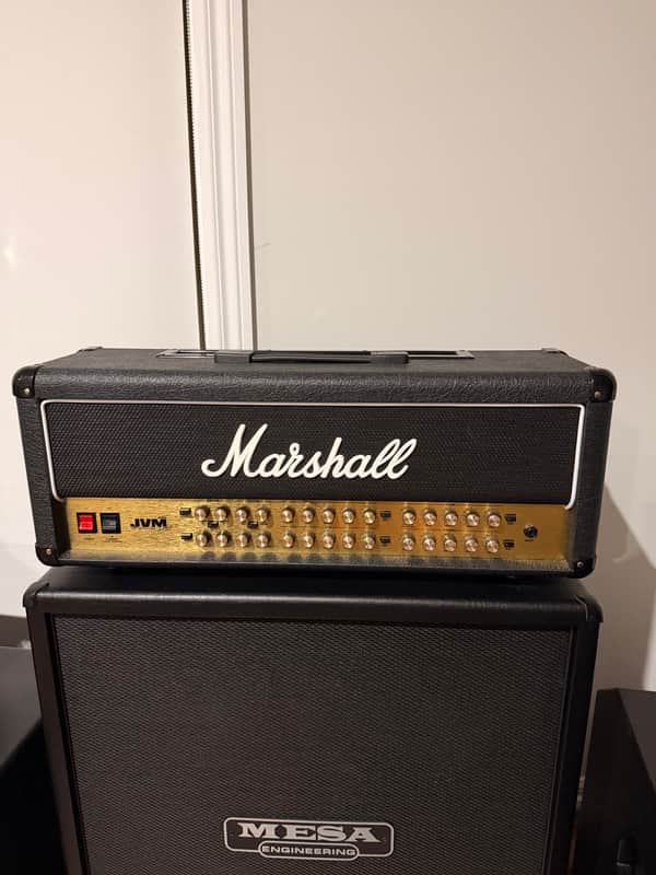 Marshall JVM410H 4-Channel 100-Watt Guitar Amp Head 2007 - Present - Black image 1