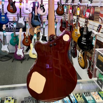EVH SA-126 Special Quilted Maple, Semi-hollowbody - Tobacco Sunburst image 10
