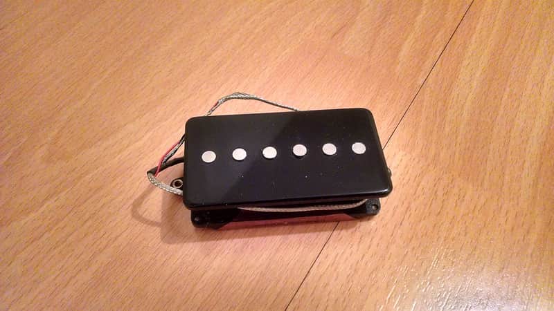 Vintage Vibe HS-90A humbucker sized P90 pickup (Black, Alnico V) image 1