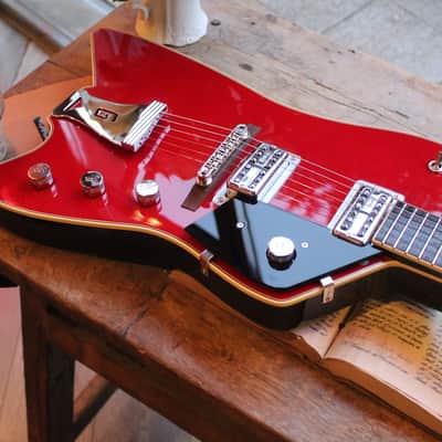 GRETSCH "G6199 Billy-Bo Jupiter Thunderbird Firebird Red" HARDCASE, PAPERS image 4