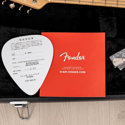 2022 Fender Japan Art Canvas Esquire Hiroshi Nagai No 1, Mint w/ Case & Hangtags, 1 of 30 image 14