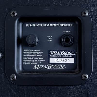 1990s Mesa Boogie Revolver 1x12” Rotating Speaker Cabinet Leslie, Near-Mint w/ Cover, Pedals & Paperwork image 9