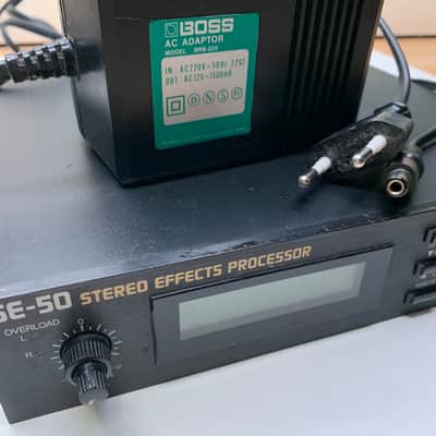 Boss SE-50 Stereo Effects Processor 1990 - 1993 - Black image 3