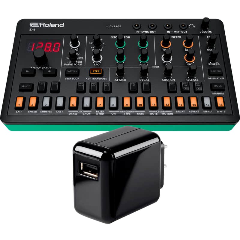 Roland Aira Compact S-1 Tweak Synth - Power Kit image 1