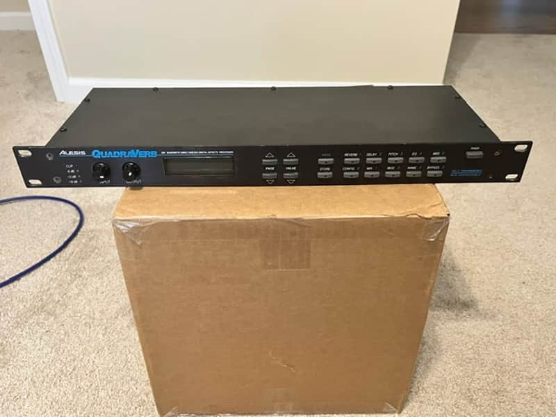 Alesis QuadraVerb 20k Bandwidth Simultaneous Digital Effects Processor