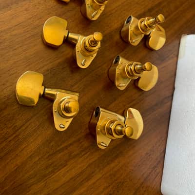 1970s/1980s Schaller M6 Gold Tuners 3x3 West Germany image 5