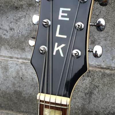 RARE Elk Galaxy 1970 Sunburst Gretsch MIJ Cheaper than Electromatic with bonus vintage mojo! image 7