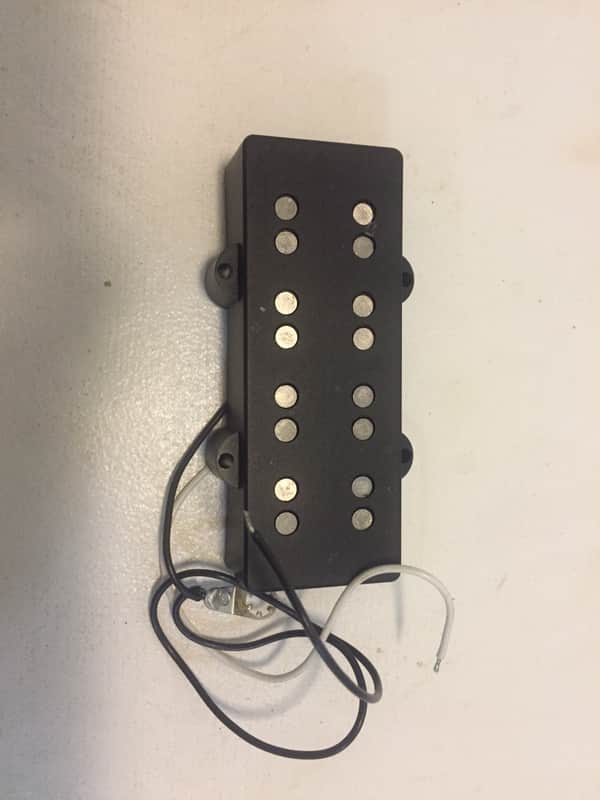 Fender American Deluxe P Precision J Jazz Bass Humbucker Pickup Black image 1