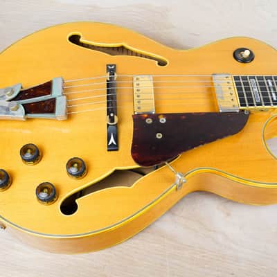 Ibanez GB10 George Benson Signature Hollowbody MIJ 1987 Natural Vintage Japan w/ OHSC image 5