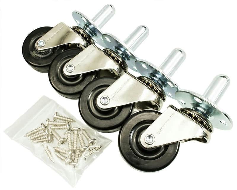 Fender 099-4000-000 Swivel Amp Casters (4) image 1