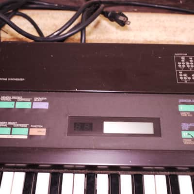 Yamaha DX7 Programmable Algorithm Synthesizer 1983 - 1987 - Black Bild 4