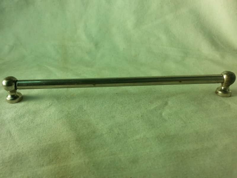 *Leedy Tube Lug Nickel Bass Marching Snare Tenor Tom Drum 7 3/16"USA Vintage 20s image 1