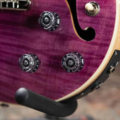 PRS SE Ed Sheeran Baritone Piezo Hollowbody Guitar - Pink Ombre with Premium Gig Bag image 13