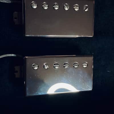 Gibson Burstbucker Pro Humbucker Set 2007 (Rhy and Lead) ‘Wound By PS’ - Nickel Covers image 3