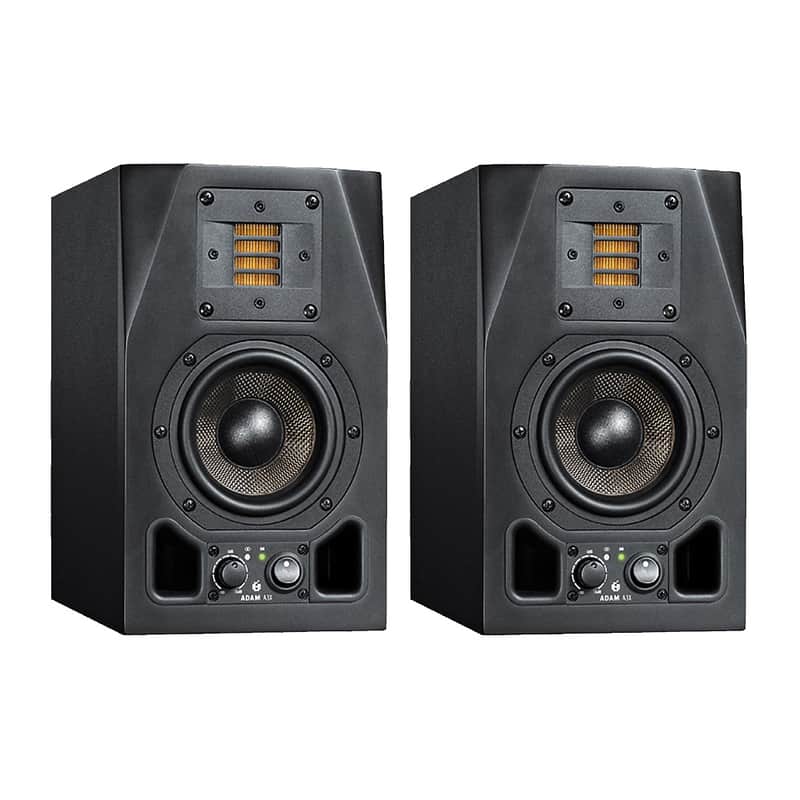 ADAM AUDIO A3X ペア デスクトップスタンド付き ADAM Audio A3X Active Nearfield Monitors (Pair) Black | Reverb