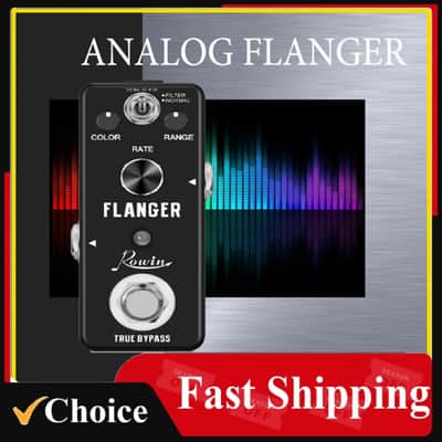 Rowin Flanger FILTER AND NORMAL MODES Guitar / Bass Pedal SPRING SPECIAL $29.00 image 8