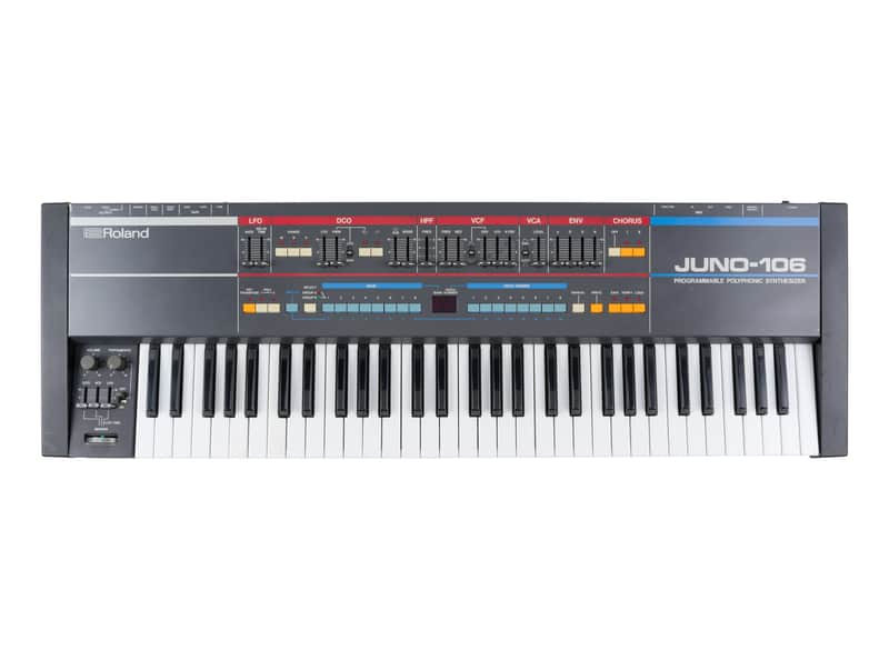 Roland Juno-106 Analog Keyboard Synthesizer image 1