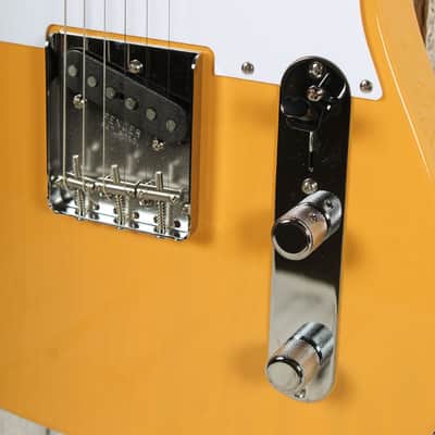 Fender Vintera III Late '50s Telecaster Electric Guitar Butterscotch w Gig Bag image 5