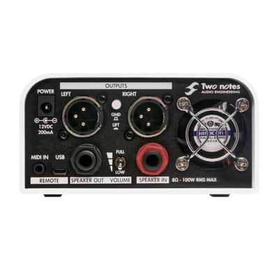 Two Notes Torpedo Captor X 8ohm Stereo Reactive Load Box / Attenuator 2020 - White image 3