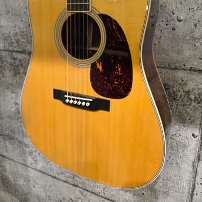 Martin & Co Standard Series D-35 2023 Acoustic Guitar with Hard Case - Natural image 2