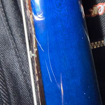 MIJ Fender Prophecy II Bass PJ  1993 - 1994 - Sapphire Blue Transparent with GIg Bag image 23