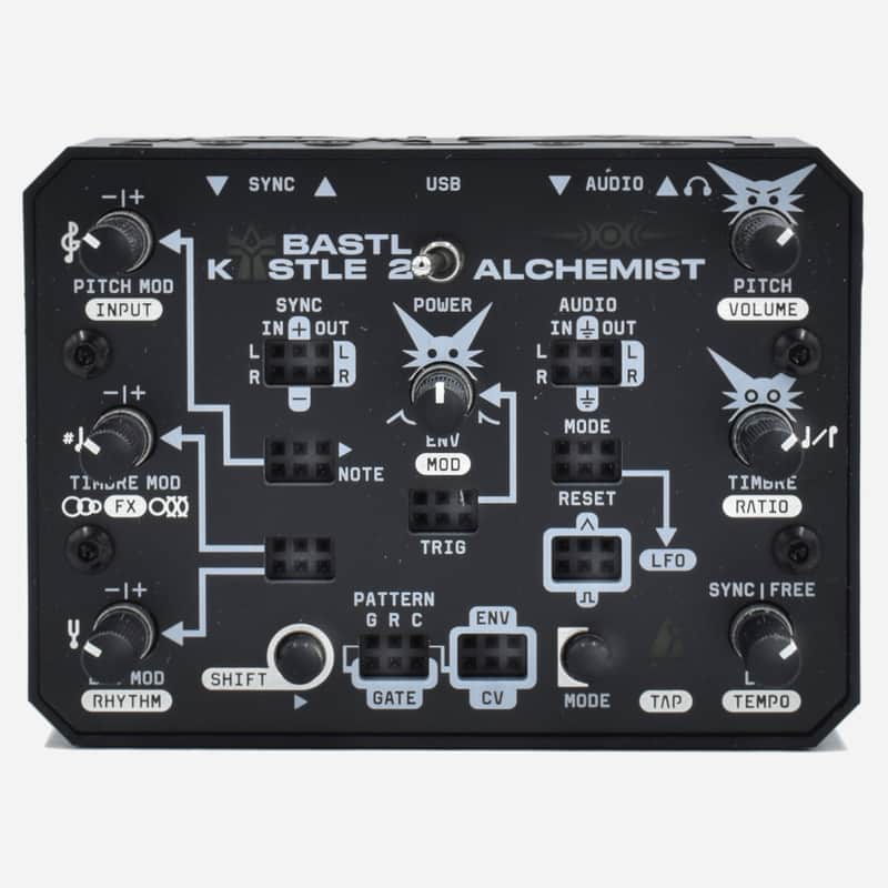 Bastl Instruments Kastle 2 ALCHEMIST Battery Powered Mini-Synthesizer image 1